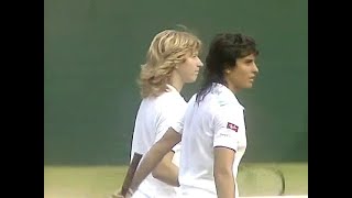 Steffi Graf vs Gabriela Sabatini Wimbledon QF 1987 the best of [upl. by Siraf]