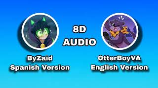 Rambley Review 8D audio English and Spanish [upl. by Ahsieyk896]