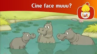 Cine face muuu  Hipopotam pentru copii  Luli TV [upl. by Andromache]