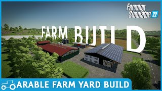 Building An Arable Farm Yard amp Small Chicken Yard On Haut Beyleron FS22 Timelapse [upl. by Curhan]