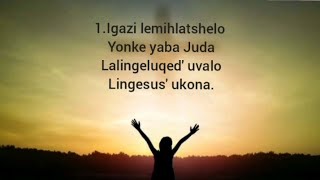 Igazi lemihlatshelo  icilongo levangeli  lyrics  itende instrumental  freestyle [upl. by Rebor]