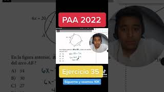 PAA 2022 Ejercicio 35 [upl. by Shiekh]