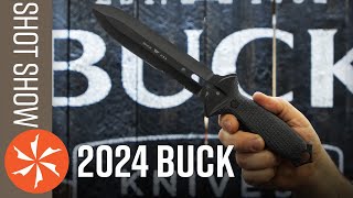 Return of the Buckmaster New Buck Knives at SHOT Show 2024  KnifeCentercom [upl. by Corella]