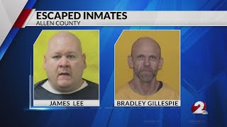 2 inmates on the run after escaping Ohio prison [upl. by Emelun]