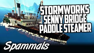 Stormworks  Paddle Steamer V Tsunami [upl. by Htennek]