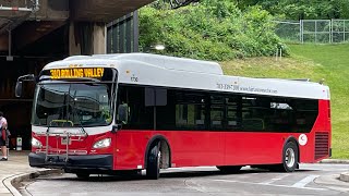 2017 New Flyer XD40  Fairfax Connector exWolfline Bus 1730  Route 310 [upl. by Aseneg]