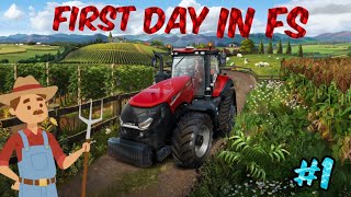 Farming Simulator 22  FS 22 gameplay in हिंदी best tractor game India 🔥🔥fs22 tractor [upl. by Oitaroh203]