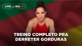 Treino cardio completo para derreter gordura  TODOS PELO RS  Carol Borba [upl. by Orpha563]