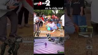 TANK VS HUNTER EN LA VIDA REAL  Left 4 Dead 2 l4d l4d2 hunter tank memes vs diferencias [upl. by Maleki]