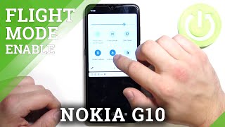 How to Turn OnOff Airplane Mode in NOKIA G10 – Connection Settings [upl. by Paget]