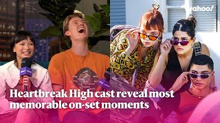 Heartbreak High cast reveal most memorable onset moments  Yahoo Australia [upl. by Bodwell]