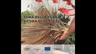 CREA Cura della terra e cura di se stessi Roma 2819 ottobre Catia Zumpano e Anna Kauber [upl. by Alleram96]