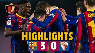 🤯 Comeback worthy of a final  HIGHLIGHTS  Barça 30 Sevilla [upl. by Grindle]