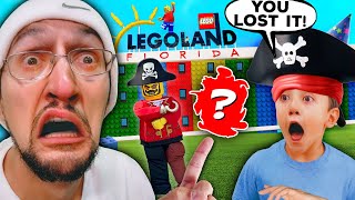 We Lost ¿WHAT at Legoland Pirate Hotel FV Family Early Bday [upl. by Lever304]