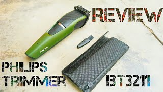 Philips Trimmer BT3211 Review [upl. by Ainoet]