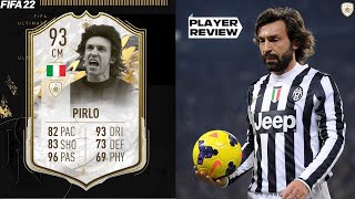 ¿Vale la pena Andrea Pirlo Icon Moments 93 – Review – FIFA 22 [upl. by Osgood]