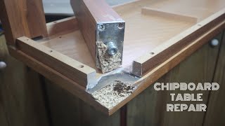 Cheap and Easy DIY  How to Fix Broken Particle Board Furniture [upl. by Pippa73]