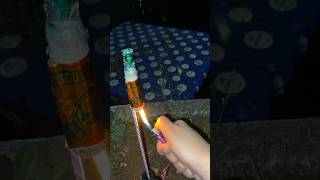 Experiment with rocket💥🚀 shorts fireworks rocket diwali2024 ￼ [upl. by Evot]