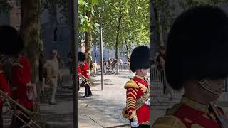 Preview Band of the Grenadier Guards in Antwerp for liberation parade 2024 [upl. by Alekin]