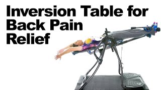 Using an Inversion Table for Back Pain Relief [upl. by Lamb]