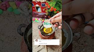 Wait for the end😰 Sisira puri 🔥recipeviralvideo shorts miniature miniaturecooking [upl. by Trauner557]