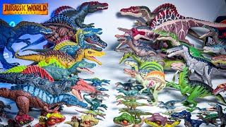 ALL SPINOSAURIDS Collection Spinosaurus Icthyovenator Siamosaurus Jurassic World Dominion [upl. by Ailesor]