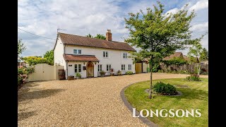 HOUSE TOUR UK Stunning Cottage For Sale £600000 Saham Hills Norfolk with Longsons Estate Agents [upl. by Gnet910]