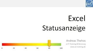 Excel  408  Dynamische Statusanzeige aus XYDiagramm [upl. by Asirem19]