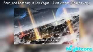 Nightcore  Just Awake English ver Fear and Loathing in Las Vegas [upl. by Peterec261]