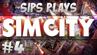 Sips Plays Sim City  Part 4  Paint Sniffer APB [upl. by Grinnell]