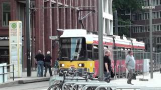 Straßenbahnen am Hackeschen Markt in Berlin 06  2012 [upl. by Purse944]