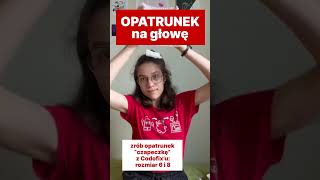 🤕 Jak założyć opatrunek na głowę Sfinansowano przez Narodowy Instytut Wolności nowefio edushorts [upl. by Calysta218]