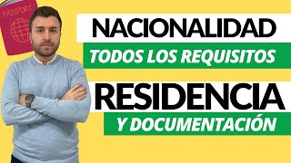 🔴TODOS los NUEVOS REQUISITOS y DOCUMENTOS para la NACIONALIDAD Española por RESIDENCIA 2022✅ [upl. by Annibo365]