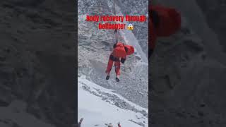 Mt everest body recoverymteverest bodyrecovery trending [upl. by Yenaj]