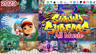 Subway Surfers All Soundtracks Original 2023 OFFICIAL [upl. by Knudson]