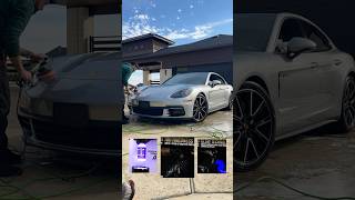 Satisfying Transformation Porsche Panamera EHybrid  Paint Correction amp Ceramic Coating [upl. by Suedama]