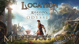 Assassins Creed Odyssey Melanipposs Camp Boeotia Location 100 Completion [upl. by Vaules]