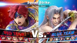 Super Smash Bros Ultimate  Squad Strike 27 Battle of Fortress Inquisitorious [upl. by Finlay703]