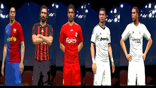 PES 2016  Patch JVPES CLÁSSICOS  PREVIEW KITS EUROPEUS [upl. by Yekim]