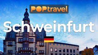 Walking in SCHWEINFURT  Germany 🇩🇪 4K 60fps UHD [upl. by Hengel]