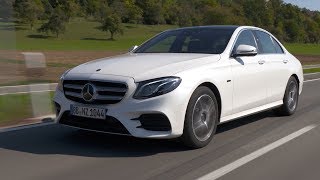 2019 MercedesBenz E300de Plugin Hybrid  Diamond White  Driving Interior Exterior [upl. by Thorsten]