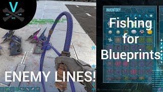 Fishing for BPs amp Hatching Enemy Eggs  Ark Official PVP [upl. by Arelus]