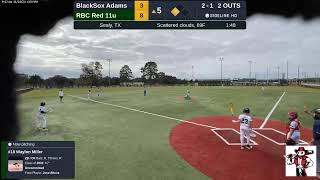 RBC Red 11u vs BlackSox Adams 20241116 [upl. by Sivrat883]