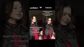 CONFIDENT vs INSECURE  body language edition [upl. by Verna]