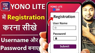 how to register yono lite sbi app  yono lite sbi registration  yono sbi lite new registration [upl. by Nnail96]