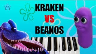 KRAKEN VS BEANOS  Remix  Piano and Drums [upl. by Harrell]