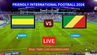 Gabon Vs Congo LIVE Score UPDATE Today Friendly International Soccer Football Match Mar 25 2024 [upl. by Nett]