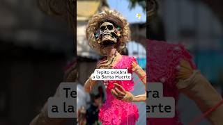 Artistas de Tepito luchan contra el estigma de la Santa Muerte shorts [upl. by Sundberg132]