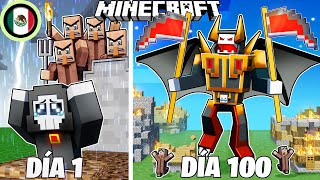 ¡Sobreviví 100 DÍAS como un DIOS de la MUERTE en Minecraft HARDCORE [upl. by Archibald]