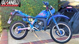 Giannelli Full System Exhaust Kawasaki KMX 125 UK [upl. by Arlin]